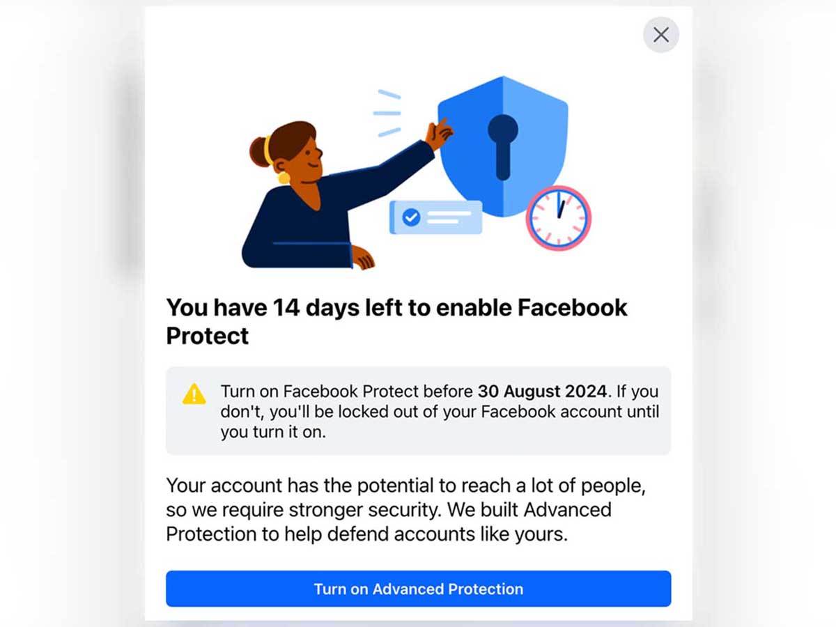 Facebook Advanced Protection Facebook Advanced Protection zaključavanje naloga | Smartlife