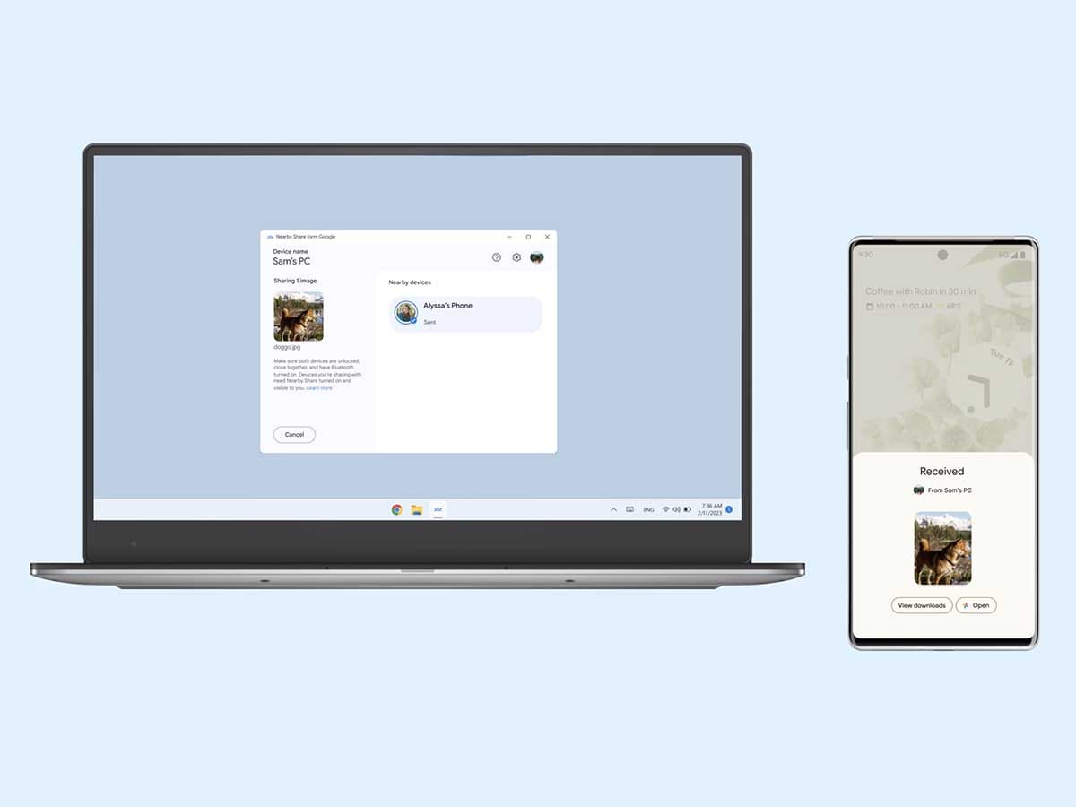 Nearby Share za Windows 6.jpg