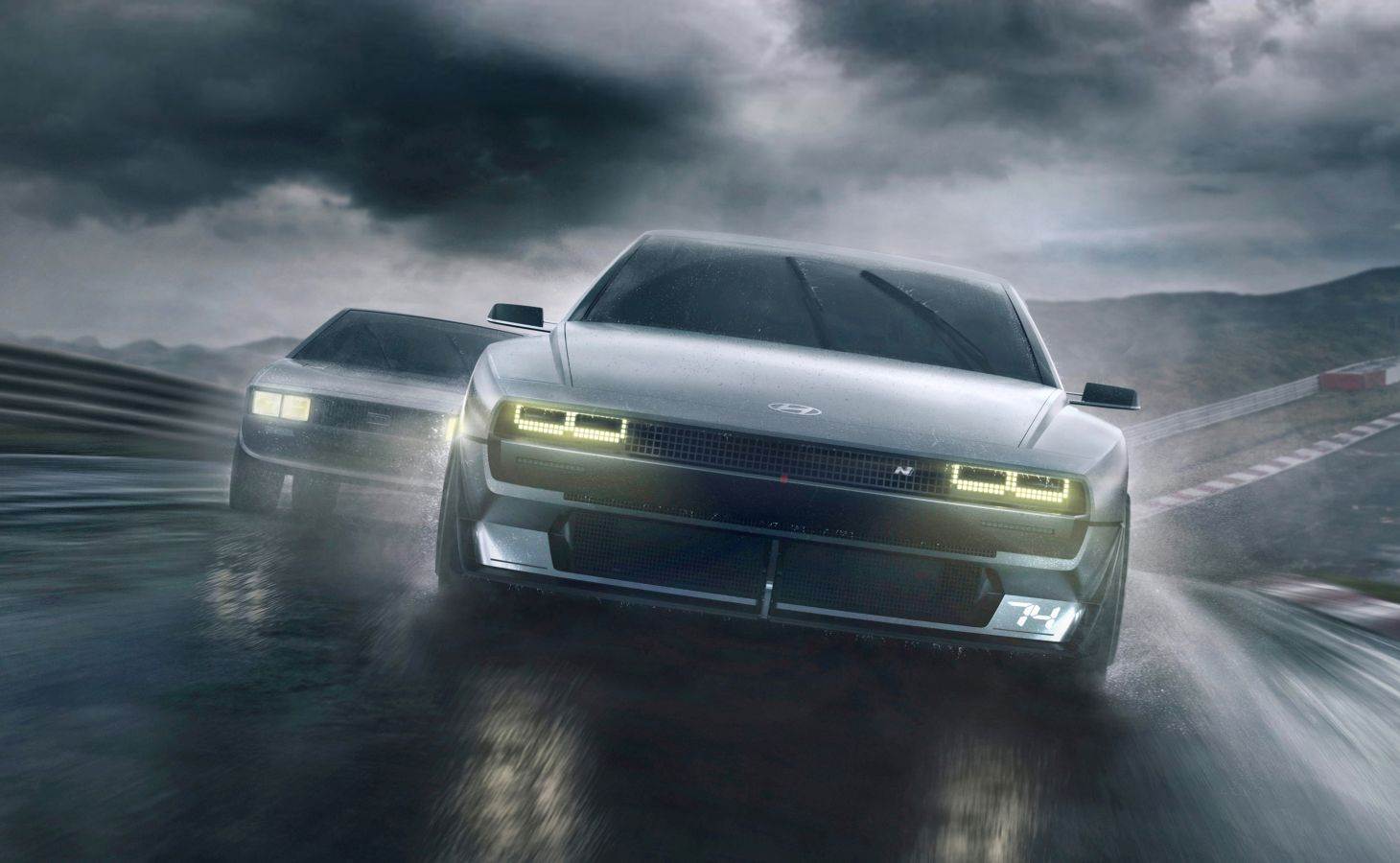 Hyundai N Vision 74 Concept car, električni automobil