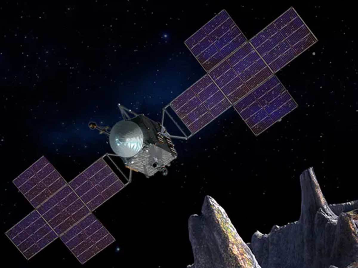 Psyche misija metalni asteroid