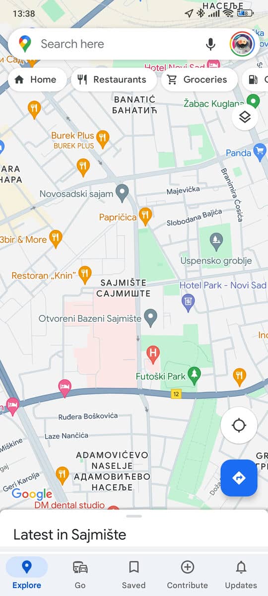 Kako obrisati Google Maps istoriju na telefonu 1.jpg