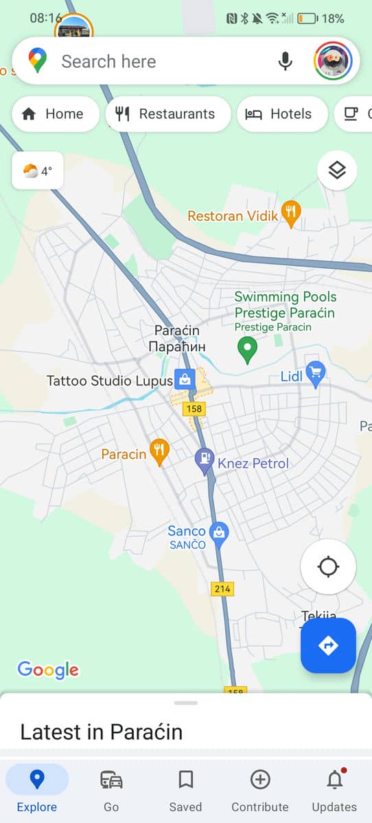 Google Mape vremenska prognoza 1.jpg