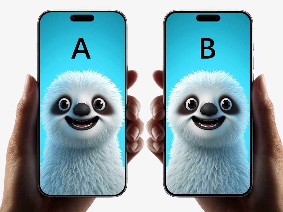 iPhone poređenje debljine okvira ekrana 4.jpg