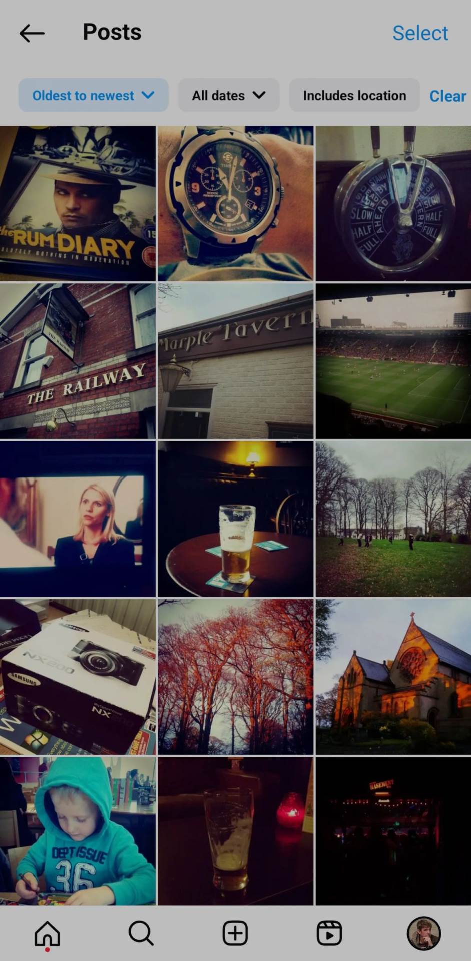 Instagram _ brisanje starih postova _ Foto Printscreen Instagram (1).jpg