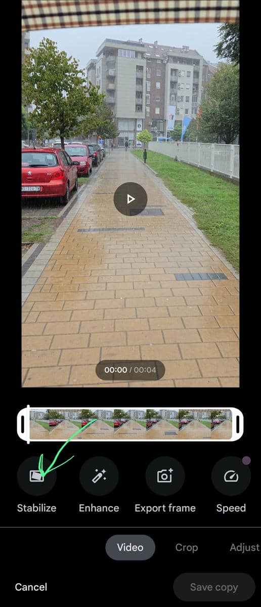 Stabilizacija videa 2