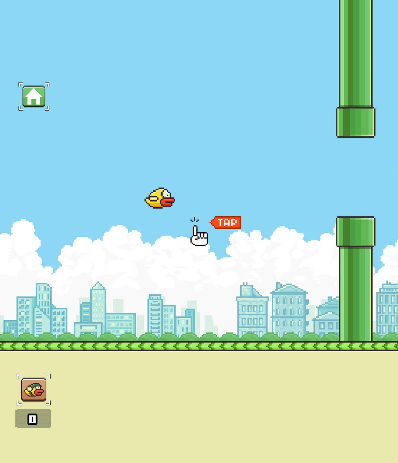 Flappy Bird gejmplej slika 3.jpg