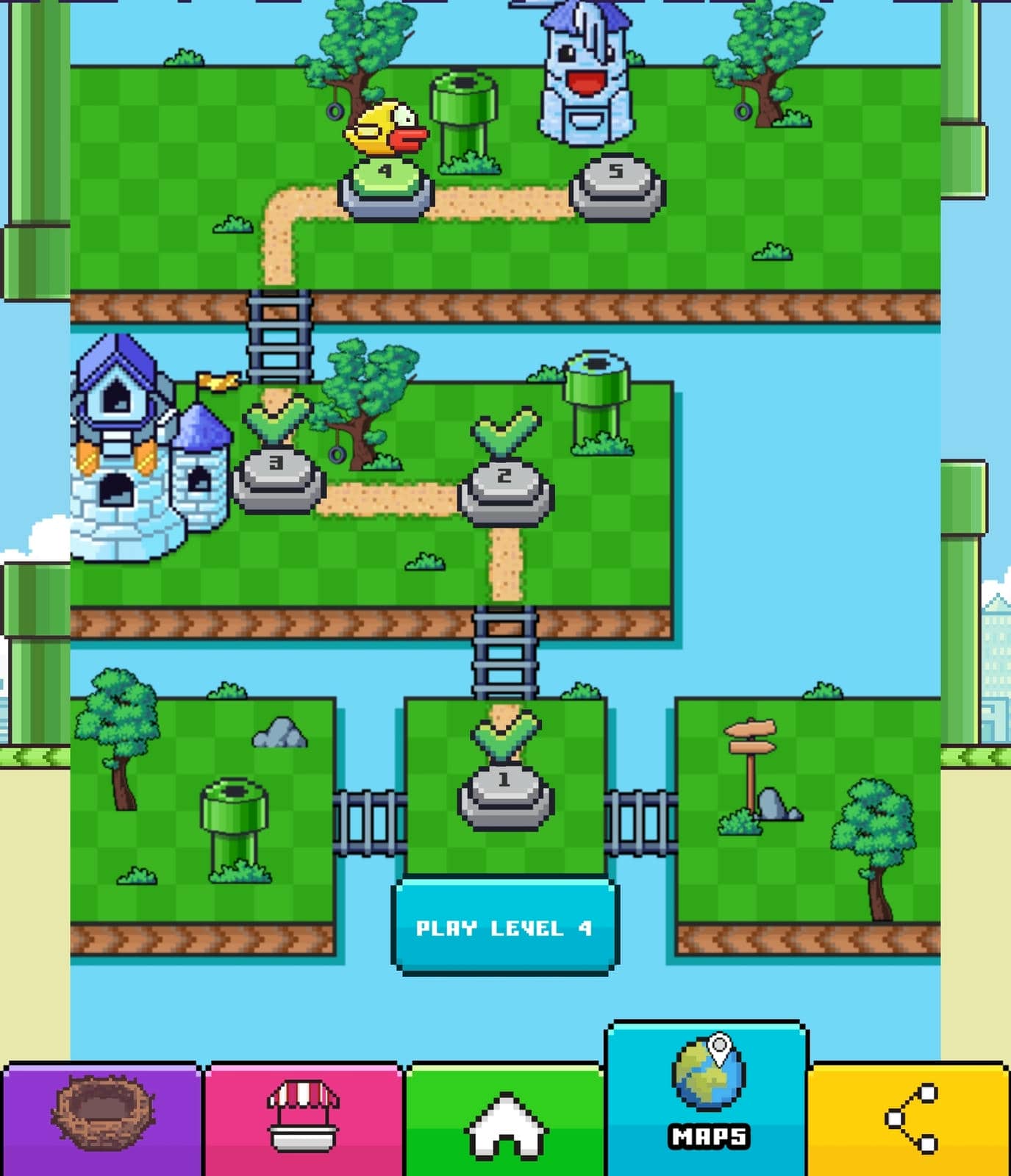 Flappy Bird gejmplej slika 4.jpg