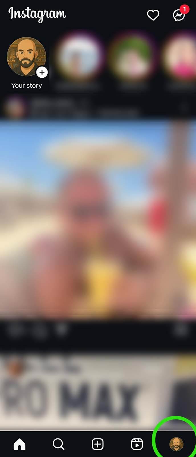 Kako vratiti obrisane slike na Instagramu korak 1.jpg