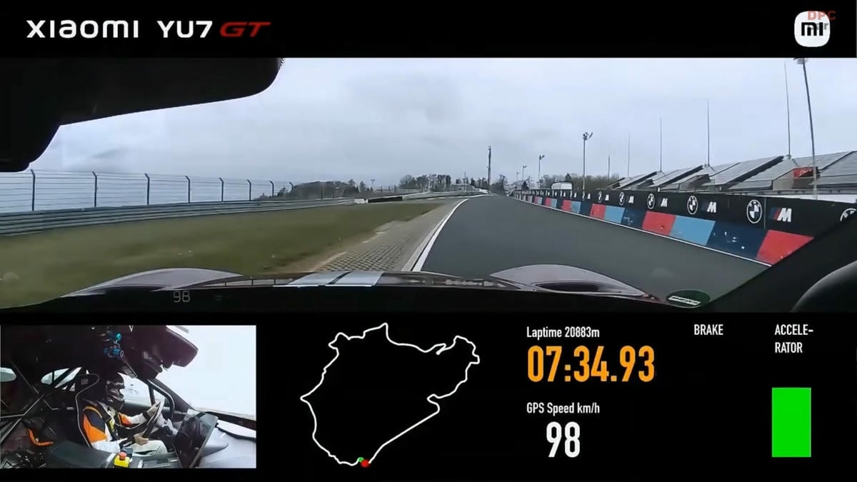 Xiaomi YU7 GT Breaks Nürburgring Sport Utility Vehicle Record 7-53 screenshot.jpg