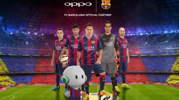 Oppo R7 Plus FC Barcelona Limited Edition telefon