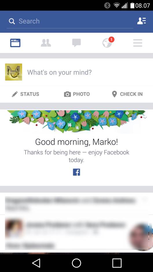 Facebook poruke dobro jutro, dobar dan i dobro vece