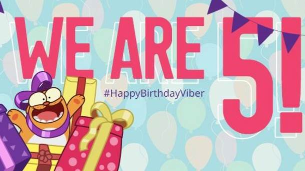 VIber pet godina