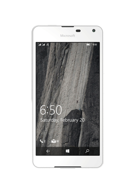 Lumia 650 3D render.