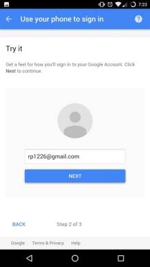 Google login bez lozinke