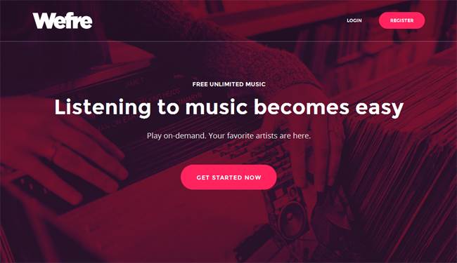 Besplatna muzika Wefre servis