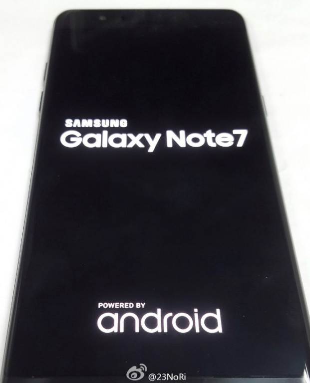 Samsung Galaxy Note 7 skener oka, detalji,
