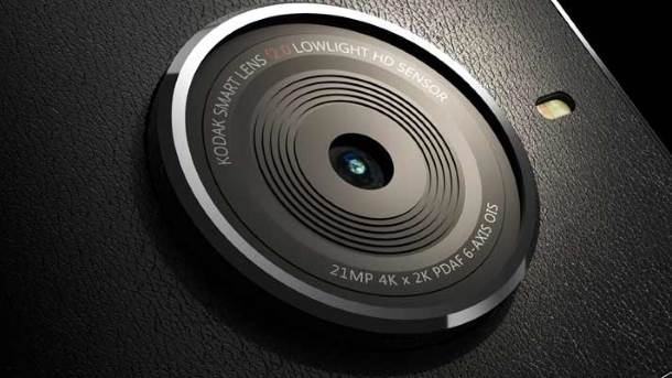 Kodak Ektra Android telefon