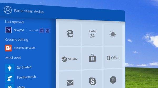 Windows XP 2018 Edition VIDEO koncept