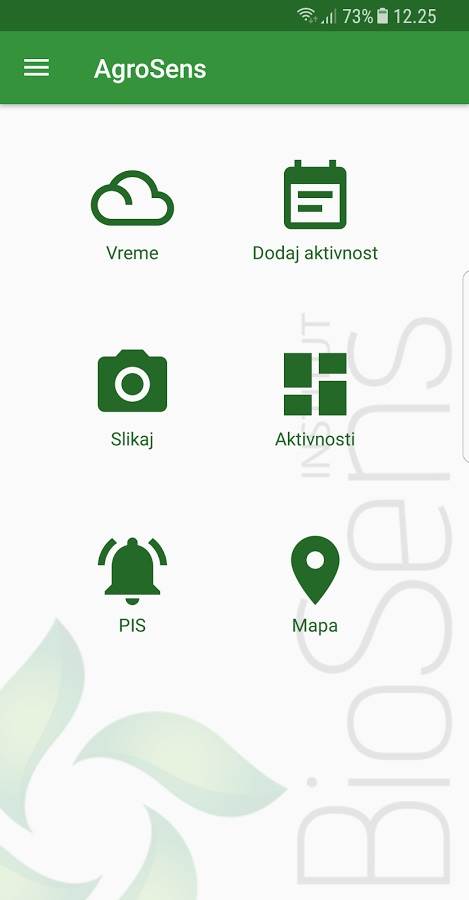 AgroSens digitalna platforma poljoprivredna aplikacija Android i veb