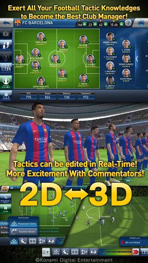 PES Club Manager update za iOS i Android