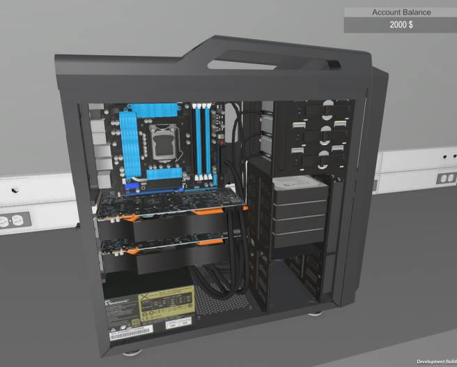 PC Building Simulator video igra sklapanja konfiguracije