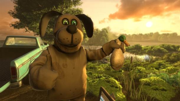 Duck Season za HTC Vive, mracna VR verzija stare NES Duck Hunt igre