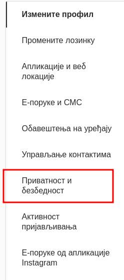 licni podaci korisnika whatsapp uslovi korišcenja instagram facebook messenger