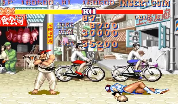street fighter 2 video igra tuca mortal kombat