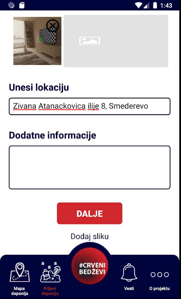 prijavi deponiju aplikacija kako radi preuzimanje android iphone