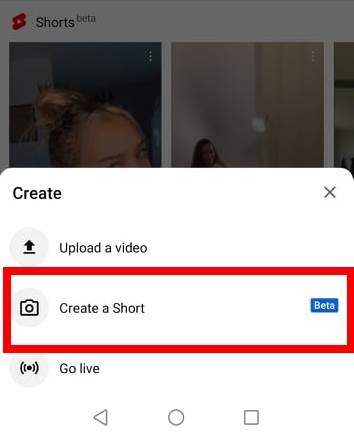 youtube shorts kako napraviti shorts objavu