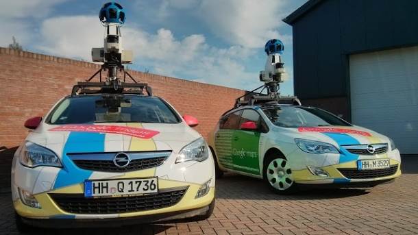 Google Maps slika iste žene na istom mestu 9 godina kasnije