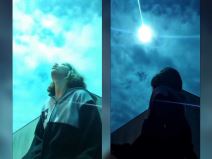 Trenutak kada je kometa proletela iznad Pirinejskog poluostrva