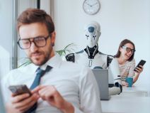 AI robot na poslu