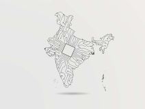 Digitalna Indija ilustracija