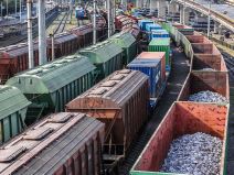 Teretni vozovi ilustracija