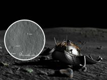 Luna 9 moguća lokacija na Mesecu