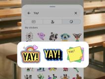 WhatsApp pretvaranje reči u stikere