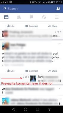 Facebook promenio nacin citanja komentara