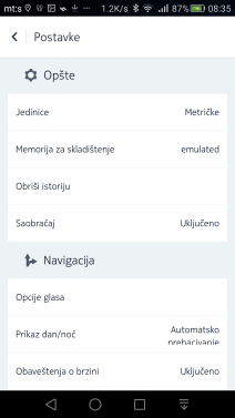 Nokia HERE maps besplatna GPS navigacija na srpskom