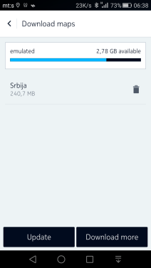 Nokia HERE maps besplatna GPS navigacija na srpskom