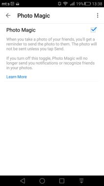 Facebook Messenger Photo Magic