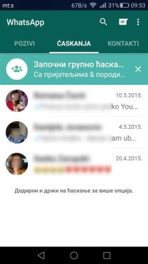 WhatsApp ne radi blokiran u Bazilu