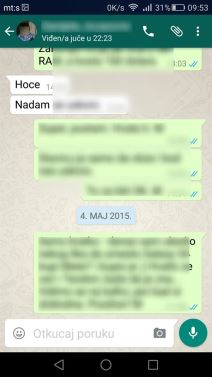 WhatsApp ne radi blokiran u Bazilu