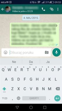 WhatsApp ne radi blokiran u Bazilu