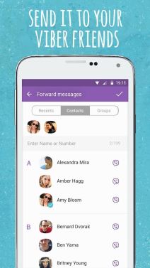 Viber, Viber Wink samobrišuce samonstajuce poruke