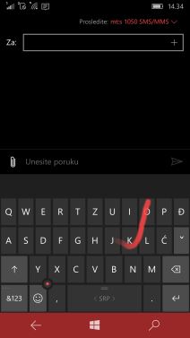 Windows Phone Word Flow tastatura za iOS i Android