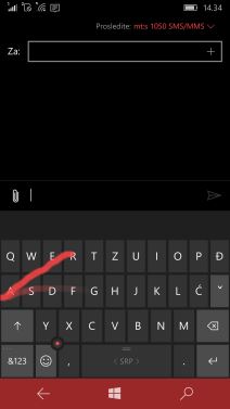 Windows Phone Word Flow tastatura za iOS i Android