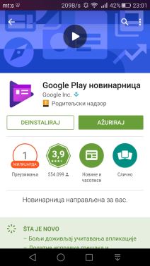 Google Play ikonice redizajn