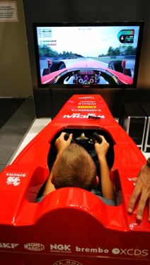 Formula 1 simulator Kaspersky Lab IFA 2016 Berlin