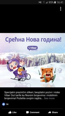 Viber cestitka Srbija Srecna Nova godina slike